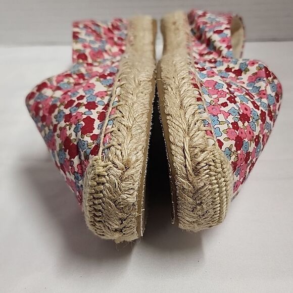 Sam Edelman Verona Foral Print Espadrille Slip On Flats size 6.5 - Picture 3 of 9